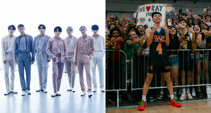 阿米再+1！Ray 直播花式狂讚 BTS，搞笑直言：「雖然他們會化妝，但我超愛他們的！」